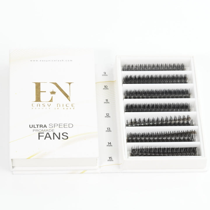 Mix 7in1 Wispy 9D/Ultra-speed/Strips Fans-Wispy Ultra-speed/Strips Fans 9D - easynicelash